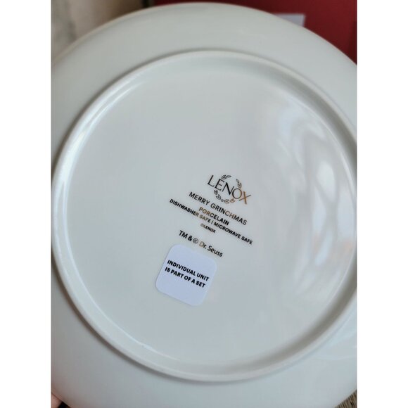 Lenox NEW Merry Grinchmas plates Accent Xmas set‎ Cindy lou - Picture 6 of 6